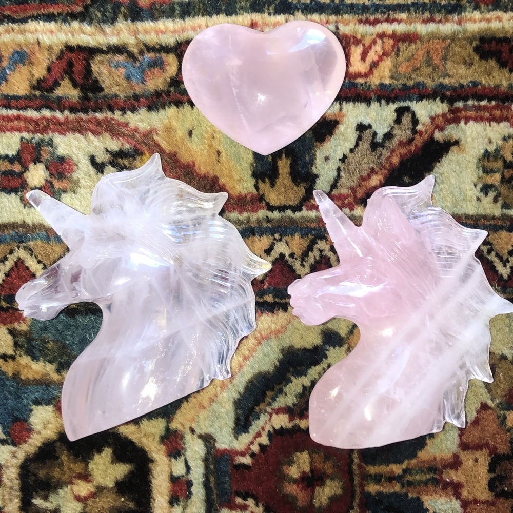 Rose Quartz Unicorns